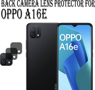 ejzatex Back Camera Lens Glass Protector for OPPO A16E(Pack of: 2)
