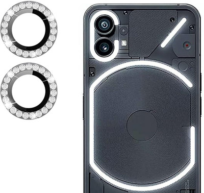 CASELIA Back Camera Lens Ring Guard Protector for Nothing Phone 2, Nothing Phone 2 black diamond camera Ring(Pack of: 1)