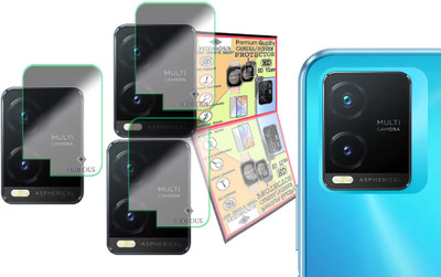 HIDEOUS Back Camera Lens Glass Protector for Vivo T1x(Pack of: 3)