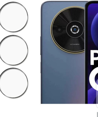 DB Back Camera Lens Glass Protector for POCO C61 CAMERA LENS (PACK OF 3)(Pack of: 3)