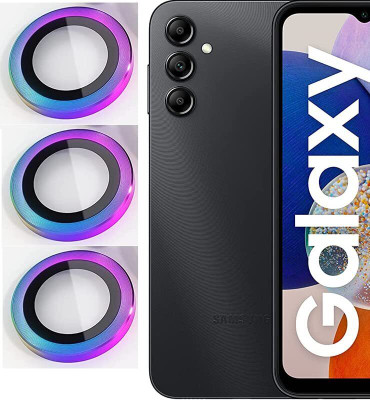 CHICCASA Back Camera Lens Glass Protector, Camera Lens Ring Guard Protector for Galaxy A35(Pack of: 3)