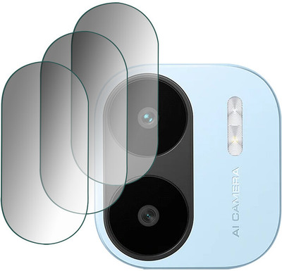 Ychroze Back Camera Lens Glass Protector for Redmi A2 PLUS(Pack of: 3)