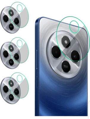 DOWRVIN Back Camera Lens Glass Protector for XIAOMI REDMI 14C CAMERA LENS (PACK OF 3)(Pack of: 3)