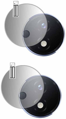 DOUMOF Back Camera Lens Glass Protector for Vivo Y02 CAMERA(Pack of: 2)
