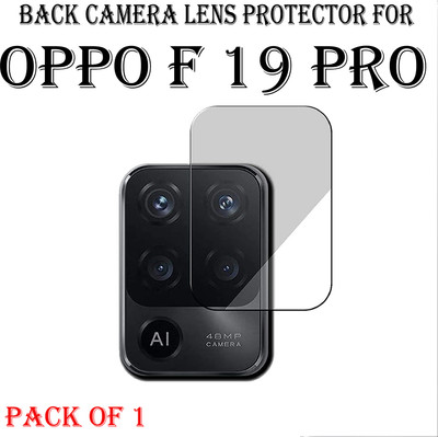 EJZATI Back Camera Lens Glass Protector for OPPO F19 PRO(Pack of: 1)