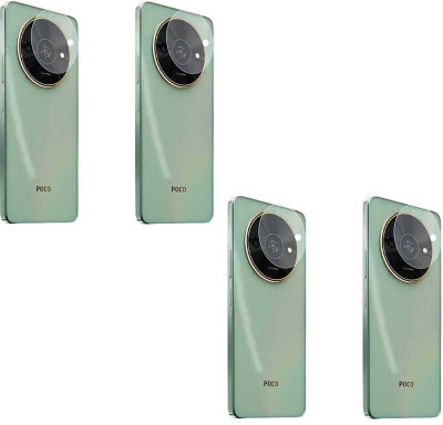 LIGHTWINGS Back Camera Lens Glass Protector for Xiaomi Poco C61(Pack of: 4)