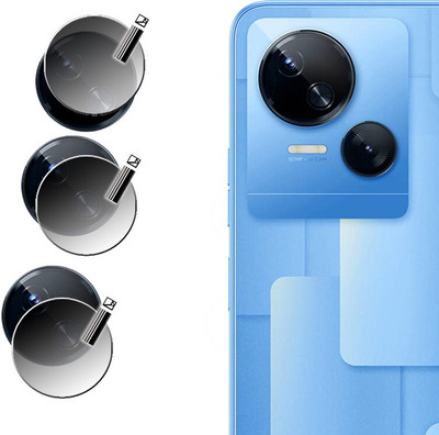 DAFFIN Back Camera Lens Glass Protector for Tecno Spark 10 5G(Pack of: 3)