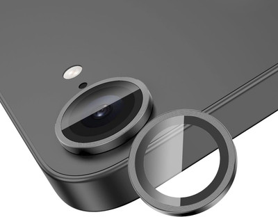 SCRENZO Back Camera Lens Ring Guard Protector for 16e. AR+AF Black Camera Ring For iPhone 16e (Anti-Scratch,)(Pack of: 1) SCRENZO Back Camera Lens Ring Guard Protector for 16e. AR+AF Black Camera Ring For iPhone 16e (Anti-Scratch,)(Pack of: 1)