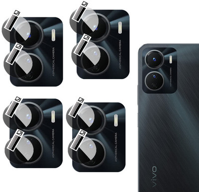 DAFFIN Back Camera Lens Glass Protector for Vivo Y16(Pack of: 4)
