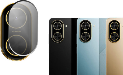 DAFFIN Back Camera Lens Glass Protector for POCO C71(Pack of: 1)