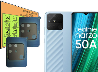 HIRDESH Back Camera Lens Glass Protector for Realme Narzo 50A(Pack of: 2)