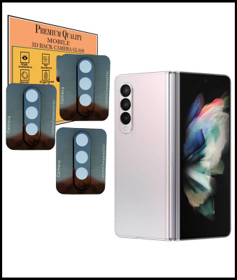 Ychroze Back Camera Lens Glass Protector for Samsung Galaxy Z Fold 3(Pack of: 3)