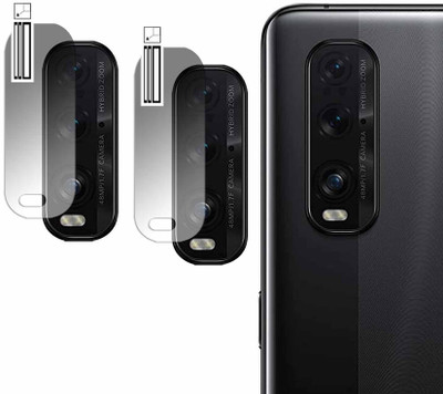 DOUMOF Back Camera Lens Glass Protector for OPPO Find X2 Camera(Pack of: 2)