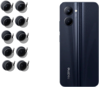 DAFFIN Back Camera Lens Glass Protector for realme C33(Pack of: 5)