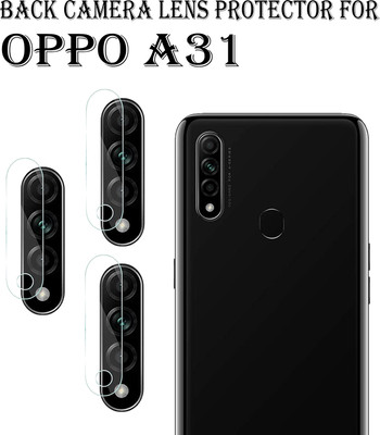 EJZATEX Back Camera Lens Glass Protector for OPPO A31(Pack of: 3)