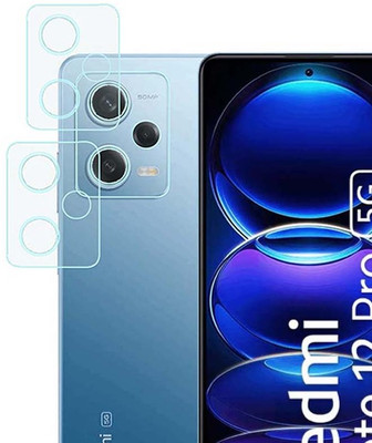 MOKPLZ Back Camera Lens Glass Protector for REDMI NOTE 12 PRO 5G(Pack of: 2)