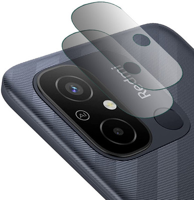 DOUMOF Back Camera Lens Glass Protector for Redmi 12C BACK CAMERA(Pack of: 2)