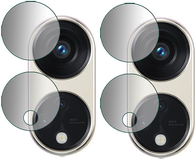 DOUMOF Back Camera Lens Glass Protector for OPPO Reno8T 5G Camera(Pack of: 2)