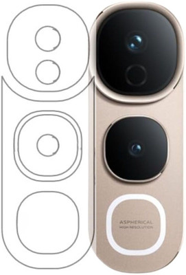 ISAAK Back Camera Lens Glass Protector for Vivo Y400 Pro 5G(Pack of: 1)