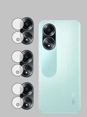 EJZATEX Back Camera Lens Glass Protector for OPPO A58, CAMERA LENS(Pack of: 3)
