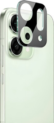 CASELIA Back Camera Lens Glass Protector for Oppo Reno 14 5G, Scratch-Resistant,Reno 14 Black Camera glass(Pack of: 1)