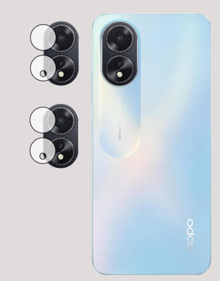 EJZATI Back Camera Lens Glass Protector for OPPO A18, BACK CAMERA LENS PROTECTOR(Pack of: 2)