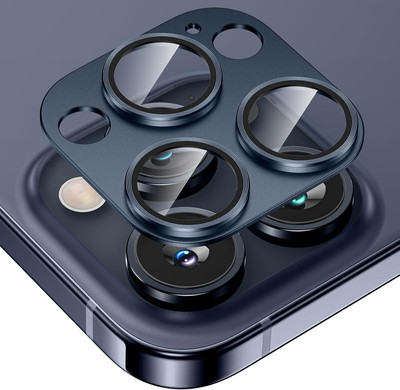 CASENED Back Camera Lens Glass Protector for iPhone 15 Pro / iPhone 15 Pro Max(Pack of: 1)