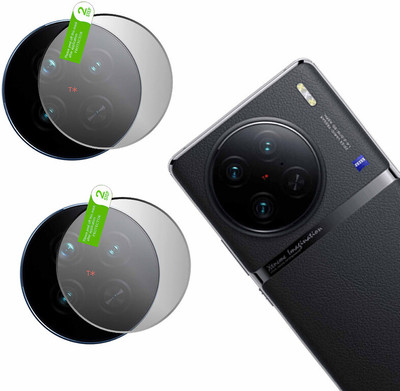 DAFFIN Back Camera Lens Glass Protector for Vivo X90 5G(Pack of: 2)