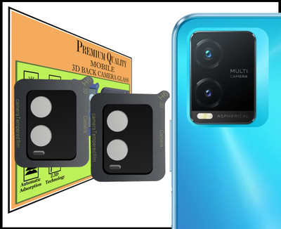 HIRDESH Back Camera Lens Glass Protector for Vivo T1x(Pack of: 2)