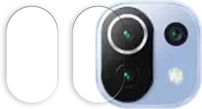 SOMTONE Back Camera Lens Glass Protector for Mi 11 Lite CAMERA LENS PROTECTOR(Pack of: 2)