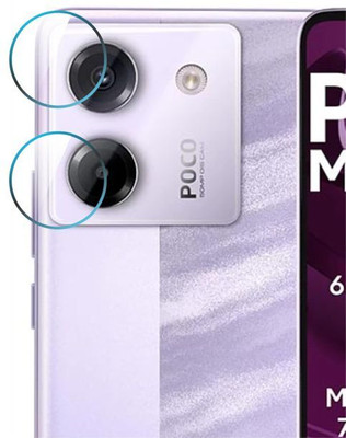 KANCHA Back Camera Lens Glass Protector for Poco M7 Pro, M7 Pro, Poco M7 Pro 5G(Pack of: 2)