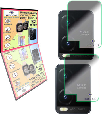 HIDEOUS Back Camera Lens Glass Protector for Vivo T1x(Pack of: 2)