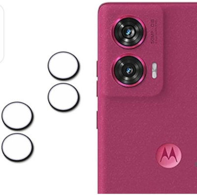 DOWRVIN Back Camera Lens Glass Protector for MOTOROLA MOTO EDGE 50 FUSION CAMERA LENS( PACK OF 2)(Pack of: 2)