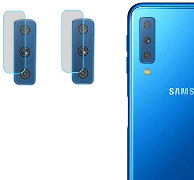 LIGHTWINGS Back Camera Lens Glass Protector for Samsung Galaxy A7 (2018)(Pack of: 2)