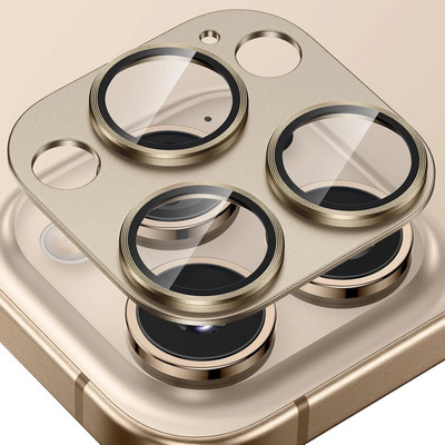 prozzile Back Camera Lens Glass Protector for iPhone 16 Pro, iPhone 16 Pro Max(Pack of: 1)