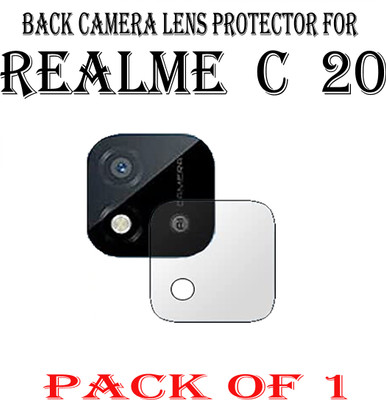 ejzatex Back Camera Lens Glass Protector for REALME C20(Pack of: 1)