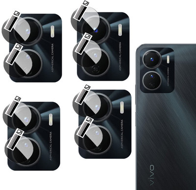 DAFFIN Back Camera Lens Glass Protector for Vivo Y16(Pack of: 4)