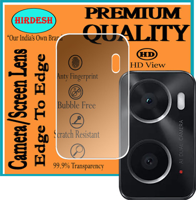 HIRDESH Back Camera Lens Glass Protector for OPPO A76(Pack of: 1)