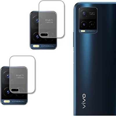 SHAKU Back Camera Lens Glass Protector for VIVO Y21(Pack of: 2)