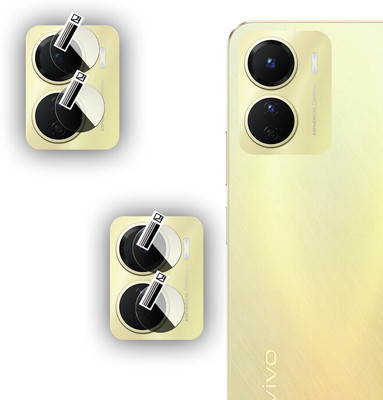EZGER Back Camera Lens Glass Protector for Vivo Y16(Pack of: 2)