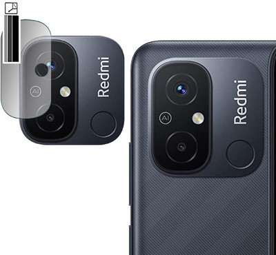 DOUMOF Back Camera Lens Glass Protector for .Redmi 12C(Pack of: 1)