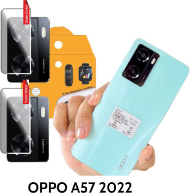 Olonga Back Camera Lens Glass Protector for oppo a57 2022 4g(Pack of: 2)