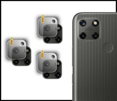 Hideous Back Camera Lens Glass Protector for Realme C25Y(Pack of: 3)