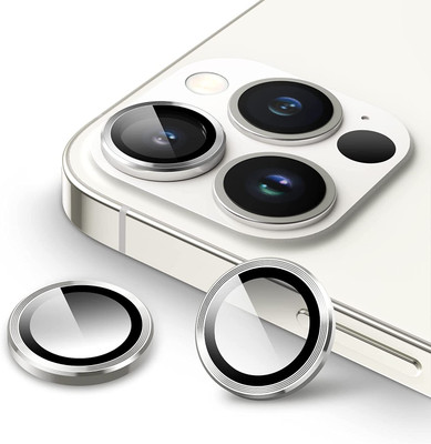 AEHUB Back Camera Lens Glass Protector for iPhone 13 Pro (Silver)(Pack of: 3)