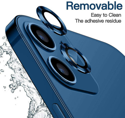 Mobilive Back Camera Lens Ring Guard Protector for Apple iPhone 12 Mini(Pack of: 2)