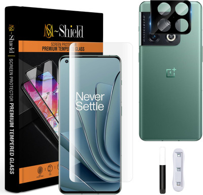 MS-Shield Back Camera Lens Glass Protector for OnePlus 10 Pro 5G, with 3D Curved Full Screen Coverage Tempered Glass(Pack of: 1)