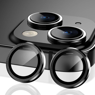 Mobinix Back Camera Lens Glass Protector for iPhone 15, iPhone 15 Plus(Pack of: 1)