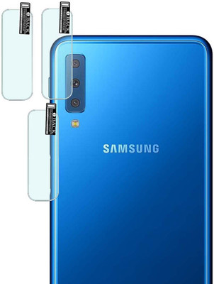REJKLP Back Camera Lens Glass Protector for SAMSUNG GALAXY A7 2018(Pack of: 3)