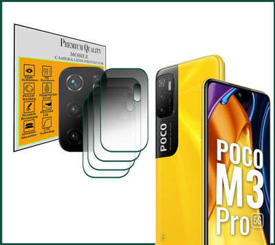 Ychroze Back Camera Lens Glass Protector for POCO M3 Pro 5G(Pack of: 4)