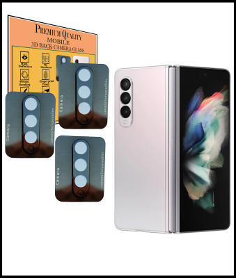 HIRDESH Back Camera Lens Glass Protector for Samsung Galaxy Z Fold 3(Pack of: 3)